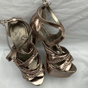 EUC Sz 5B Colin Stuart platform 5.25” heels